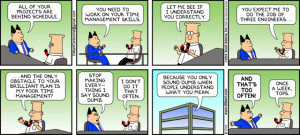 Dilbert with boss - last frame